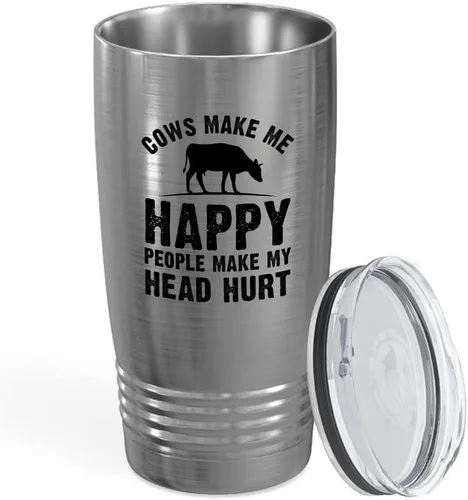 Vista 7 de Vaso vikingo negro de 20 onzas, un chico que acaba de tirar, tractores de jardín agrícola, cultivador campesino, agricultor, amantes de los animales