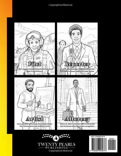 Vista 2 de Trailblazers in Black STEM Legends to Color and Celebrate