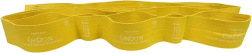 Vista 12 de CanDo Banda de resistencia de ejercicio de 6 pies con bucles de mano/pie para entrenamientos totales del cuerpo, entrenamiento, rehabilitación