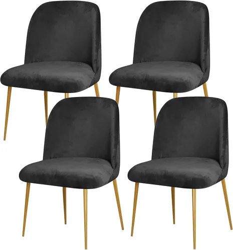 Vista 25 de Gollense Fundas de silla con respaldo curvado para comedor, fundas modernas de mediados de siglo, protector de asiento de silla semicírculo