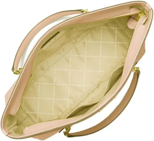 Vista 3 de Michael Kors Jet Set - Bolso de mano mediano con cremallera en la parte superior y bolsillo
