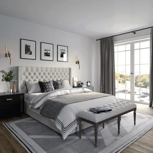 Vista 4 de Lámpara de pared con luz LED moderna, minimalista, industrial, de 24" en negro, para espacios pequeños, lámpara de pared con cableado para baño