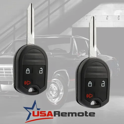 Vista 2 de Llavero remoto de entrada sin llave para llave de auto compatible con Ford, Lincoln, Mercury, Mazda (CWTWB1U793 3 botones) - Programación garantizada