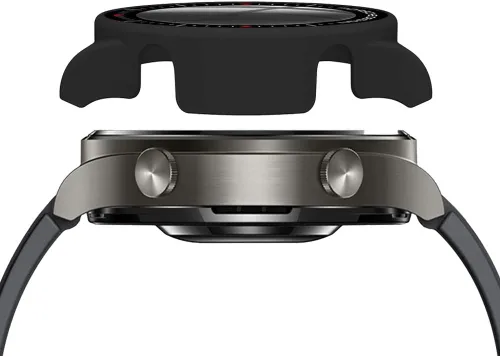 Vista 6 de Compatible con Huawei Watch GT 2 Pro Protector de pantalla Ultra Delgado HD Vidrio Templado Protector de Pantalla Protección General Electroplate