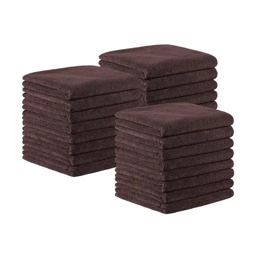 Vista 13 de Arkwright Toallas de salón a prueba de blanqueador a granel - Paquete de 24 - Ultra suave, microfibra suave, toalla facial de spa altamente