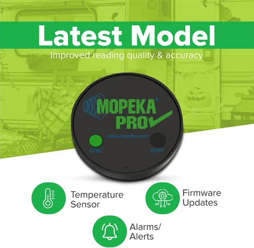 Vista 6 de Paquete Universal Mopeka Pro Check – Sensor Universal Pro Check y Tank Halo – Sensor Inalámbrico de Medidor de Tanque de Propano – Accesorios