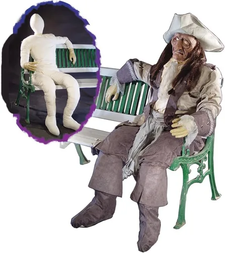 Vista 4 de Maniquí alto adaptable para distintas posturas de 6 pies, decoración temporal para días festivos o Navidad