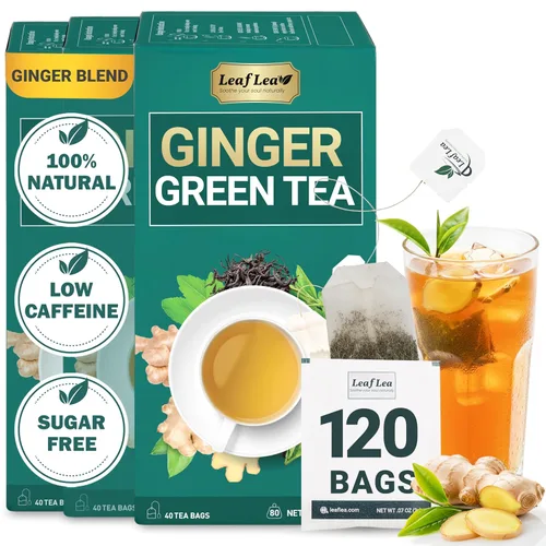Vista 29 de LeafLea Bolsas de té de melón amargo natural, 40 bolsas de té de hierbas Cundeamor - Té de frutas Melon Amargo Gohyah Apoyo para el bienestar