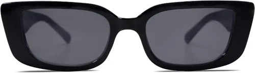 Vista 28 de Allarallvr Lentes de sol rectangulares para mujer, estilo retro de los años 90, Y2K, clásicos, vintage, cuadrados, AR82037