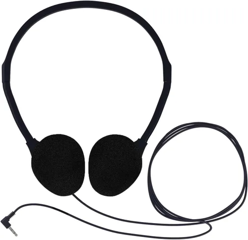 Vista 2 de Maeline Auriculares con enchufe de auriculares de 0.138 in - 1 paquete - Negro