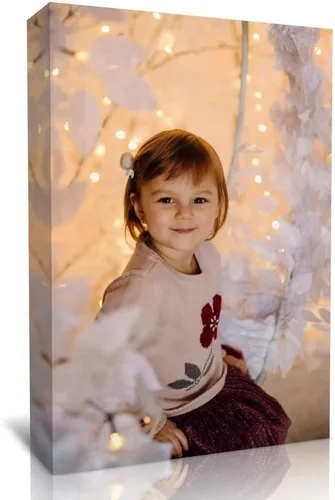 Vista 8 de TreeDeal Crea Arte de Pared Personalizado con Tu Foto en Lienzo - Impresiones de Lienzo Personalizadas para la Familia - Cuadros de Lienzo