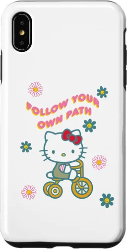 Vista 11 de iPhone 13 Pro Max Sigue tu propio camino con funda Hello Kitty