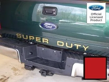 Vista 15 de 2008-2016 Insertos de letras para portón trasero (calcomanías delgadas) de reemplazo para Ford F250 F350 F450 Super Duty (2008-2016) Bandera