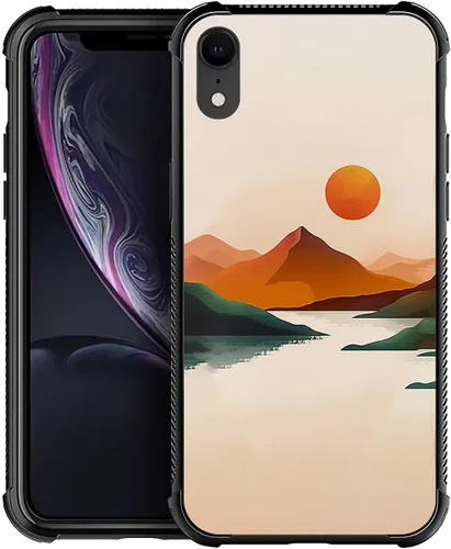 Vista 200 de Funda compatible con iPhone 8 Plus, diseño de oso de bosque otoñal, a prueba de golpes, antiarañazos, carcasa trasera de policarbonato duro