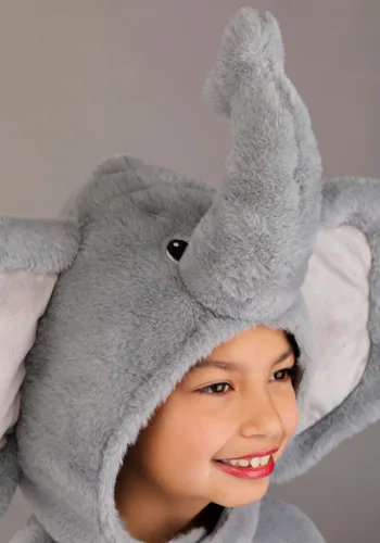 Vista 3 de Disfraz de Elefante Adorable para Niños Multicolor