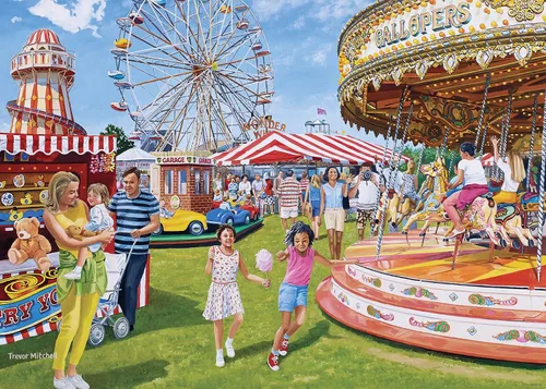 Vista 2 de Ravensburger Rompecabezas vintage de 1000 piezas para adultos y niños a partir de 12 años