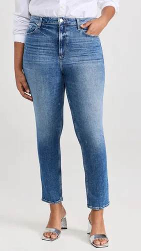 Vista 8 de PAIGE Sarah Transcend - Jeans rectos de tiro alto para mujer