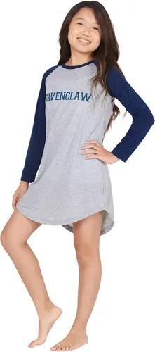 Vista 2 de Camisón de manga larga estilo raglán de Harry Potter para niñas Hogwarts House