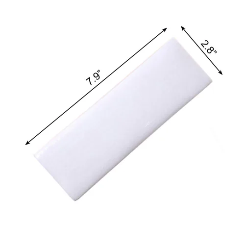 Vista 6 de BlingKingdom - 100 tiras de cera no tejidas, papel encerado para depilación Tiras de cera suaves y agradables al tacto, para brazos, piernas