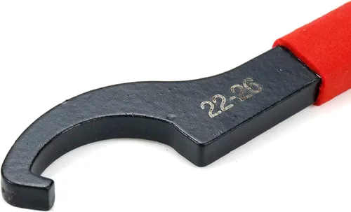 Vista 3 de Llave inglesa C llave de gancho para tuerca redonda de 0.866-1.024 in -2 piezas