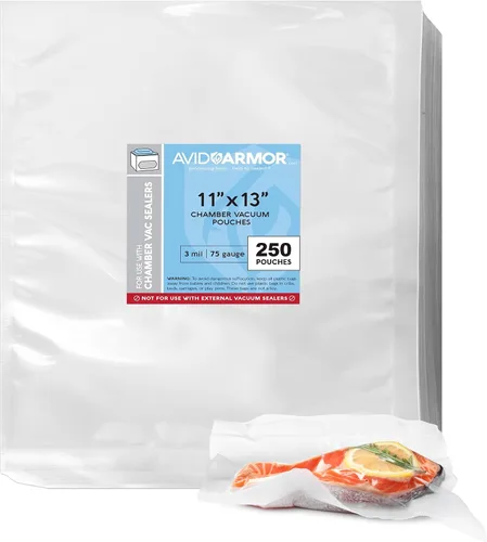 Vista 10 de Bolsas de sellado al vacío Avid Armor – 15 x 20 cm – Paquete de 250 – Bolsas resistentes de grado comercial, libres de BPA para Sous Vide