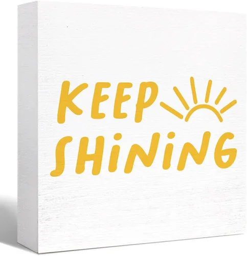 Vista 10 de Letrero inspirador de madera con texto en inglés «You Are Capable Of Amazing Things» («You Are Capable Of Amazing Things»)