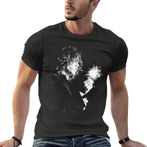 Vista 4 de The Doors - Camiseta unisex de manga corta con cuello redondo, 100% algodón