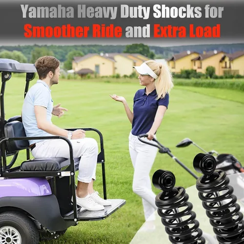 Vista 5 de Amortiguadores de choques Yamaha para carrito de golf traseros de alta resistencia para carritos de golf Yamaha a gas y eléctricos G29 Drive, G22