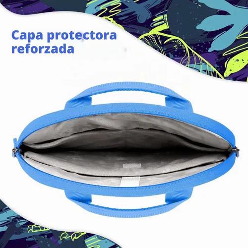 Vista 2 de Choco Mocha Funda de transporte para tablet Fire HD 8 10 para niños Bola azul 12.5inch