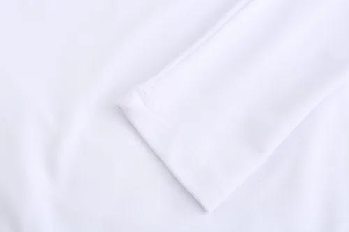 Vista 7 de SSLR -Camisas térmicas para mujer-Cuello alto de manga larga con forro polar para invierno, ajustada, cuello alto falso, capa base