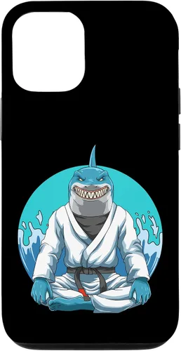 Vista 26 de Funda para iPhone 16 Jiu Jitsu Shark