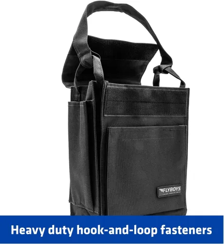 Vista 2 de PIVOT Regular PubsBag, bolsa de vuelo piloto expandible, bolsa de aviación
