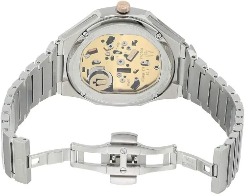 Vista 5 de Bulova 98P182 Reloj CURV para mujer Plateado Cronógrafo movimiento de cuarzo