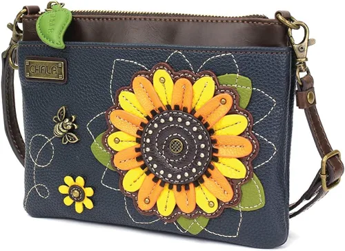 Vista 2 de Chala - Mini bolsa cruzada, convertible, compacta, versátil