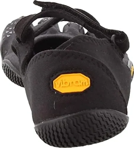 Vista 4 de Vibram V-Soul - Tenis de entrenamiento para interiores con cinco dedos para mujer, Negro