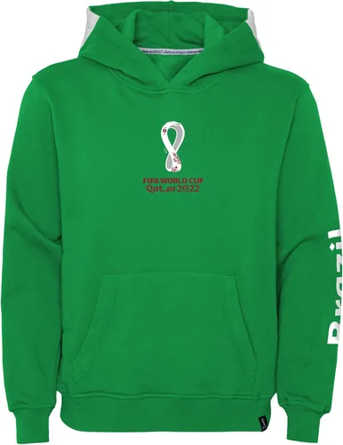 Vista 7 de Outerstuff Sudadera con capucha unisex de forro polar para niños de la Copa Mundial