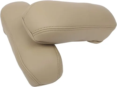 Vista 7 de ECCPP Tapicería de cuero beige para reposabrazos para Ford F250 F350 Excursion Lariat 99 00 01 02 03 04 05 06 07