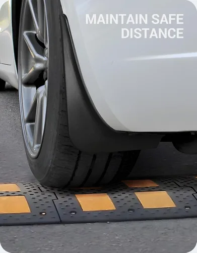 Vista 8 de BASENOR 2017-2023 Tesla Model 3 solapas de barro protectores contra salpicaduras guardabarros (diseño patentado) sin perforación sin cinta