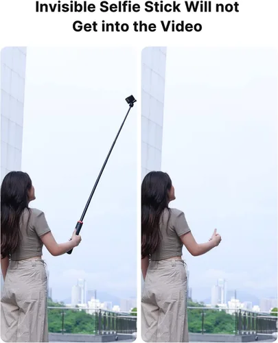 Vista 12 de Trípode autofoto extensible de 57 pulgadas para cámaras de acción - ULANZI Go Quick II Trípode de palo para cámara de acción de liberación rápida