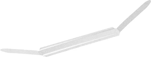 Vista 2 de ACCO Brands Bases de punta prémium para perforadora estándar de 2 agujeros, capacidad de 1 pulgada, paquete de 100 (A7070013H), color plateado