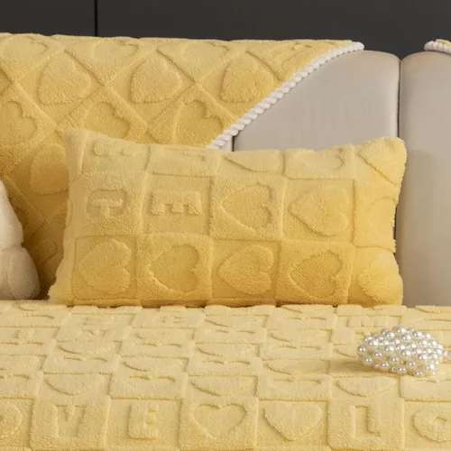Vista 18 de vctops Funda suave de piel sintética con patrón de amor 3D para sofá, funda antideslizante para sofá seccional, protector de muebles
