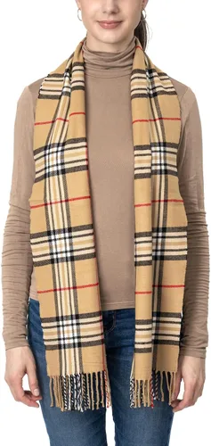 Vista 54 de Bufanda de invierno Achillea suave y cálida, de tartán, a cuadros, de cachemira, unisex