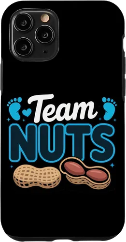 Vista 28 de Team Nuts Expecting Parents Funny Family Event Shirt Case for iPhone XR