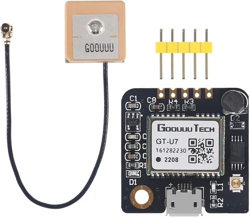 Vista 3 de Alinan 3pcs GT-U7 Módulo GPS Navegación Satélite Posicionamiento GPS Receptor Compatible con NEO-6M 51 MCU STM32 Posicionamiento de Alta Precisión