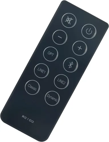 Vista 3 de ALLIMITY RC100 - Control remoto reemplazado para Edifier Bookshelf Altavoz multimedia R2000DB