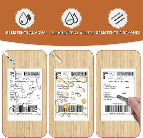 Vista 3 de MFLABEL® 1744907 Etiqueta de envío térmica para 4XL (2 rollos)