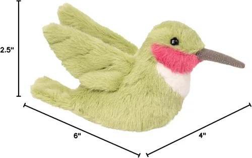 Vista 5 de Douglas Juguete de peluche de pájaro de colibrí néctar, 7.5 pulgadas