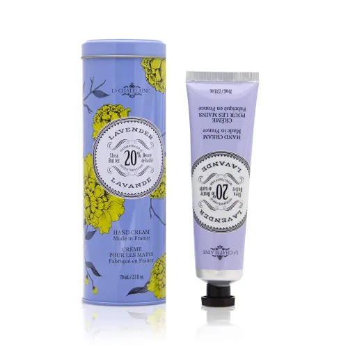 Vista 6 de La Chatelaine Crema de Manos de Mantequilla de Karité, Fabricada en Francia, Ingredientes Naturales y Orgánicos, 70ml / 2.3 oz, Estuche de Regalo