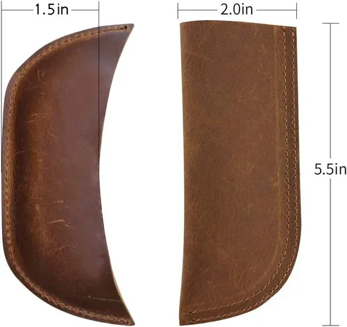 Vista 2 de Funda de mango de hierro fundido hecha a mano, soporte para sartén de asistencia, agarradera resistente al calor de doble capa para sartenes