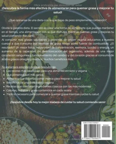 Vista 2 de DIETA KETO VEGANA Descubre la Dieta Cetogénica Basada en Plantas 25 Recetas Saludables para tu Menu (Spanish Edition)